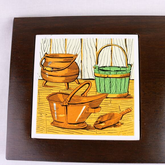 Vintage Cheeseboard with Knife, Box Included - Picture 2 of 14